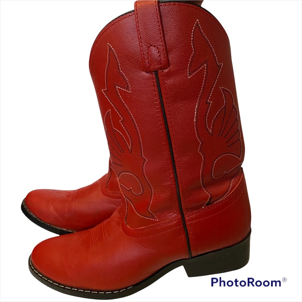 Red Cowboy Boots